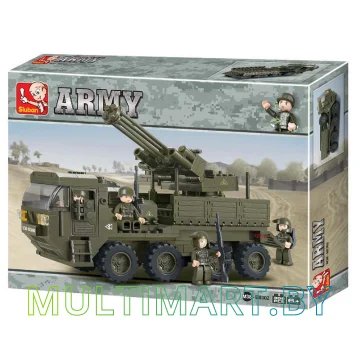 Конструктор Sluban M38-B0302 Тяжелый транспортер (306 деталей)